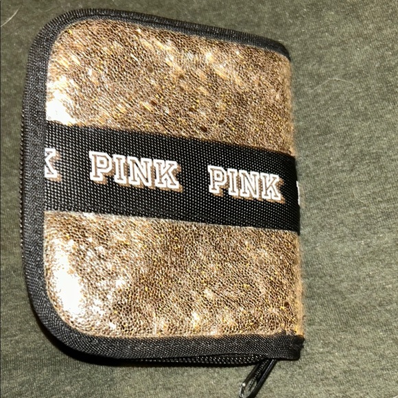 VS Pink Vintage Gold Bling Wallet H2F - Picture 3 of 3